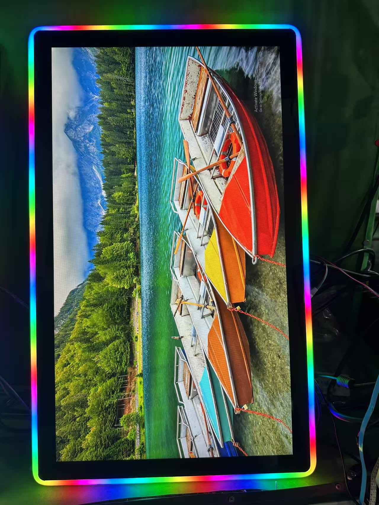 RGB жарық диоды бар 27 дюймдік сенсорлық экран Ойын мониторы