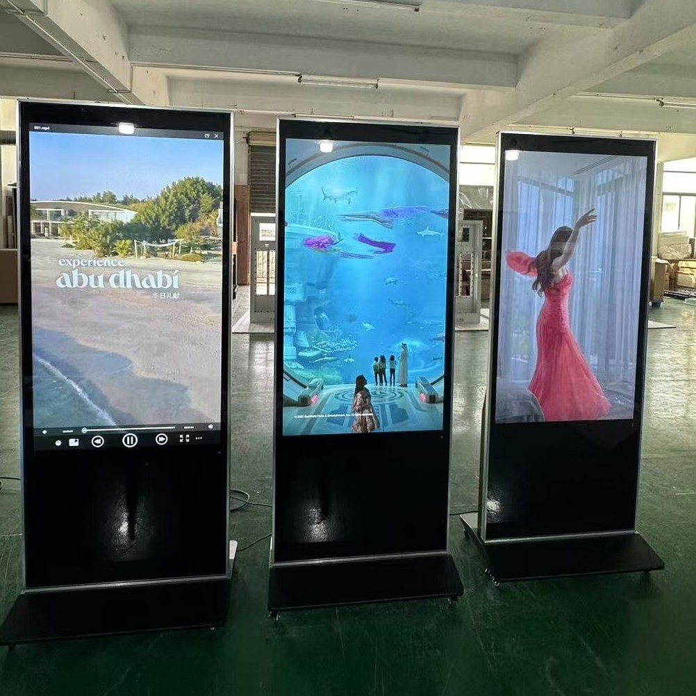 55inch Ішкі еденнің үстіңгі қабаты жарнама ойнатқышы