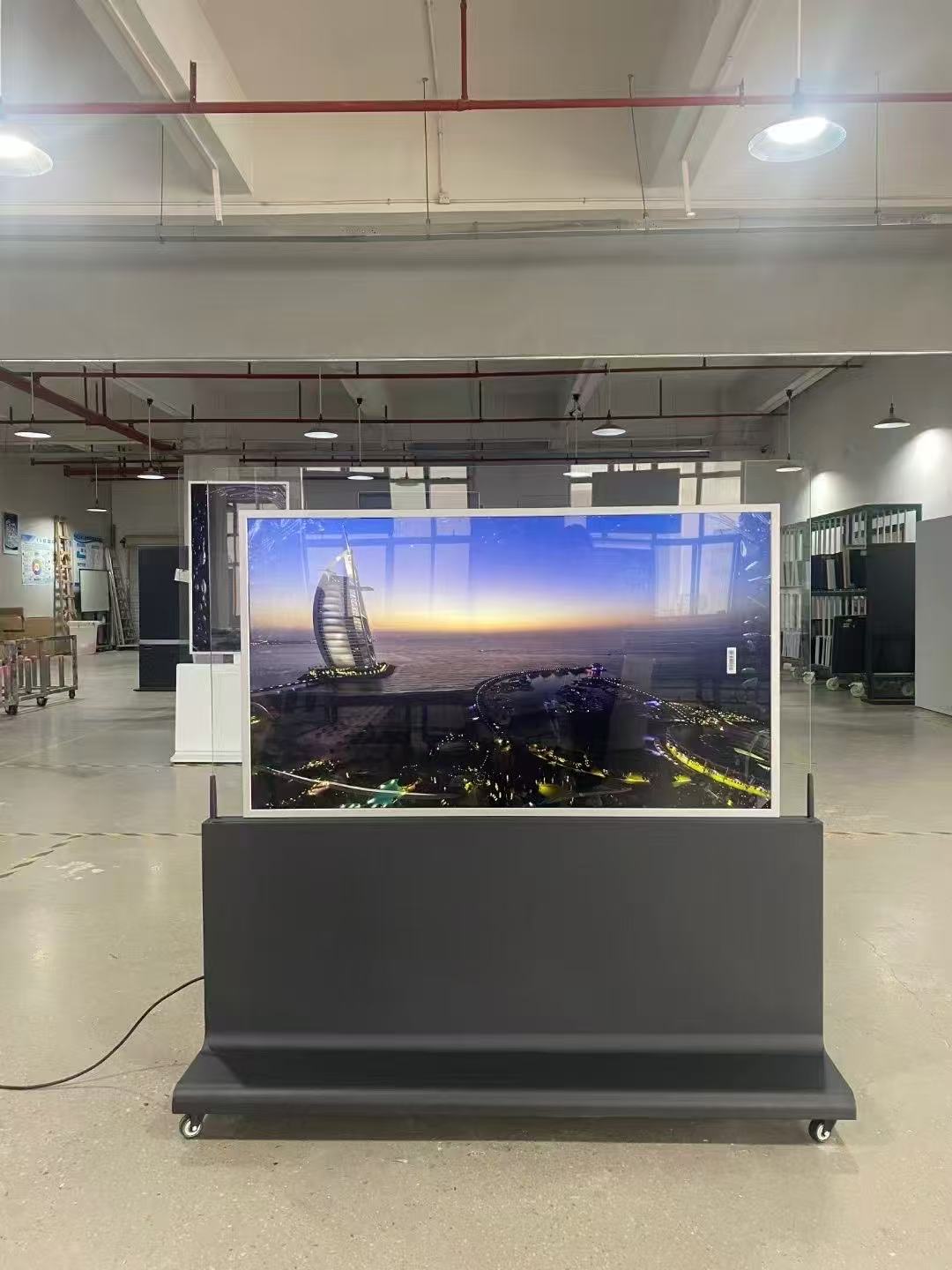 еденге арналған қос жақты дюйм 55 дюймдік LCD ландшафт дисплейі дүңгіршек